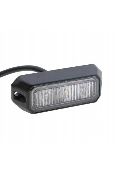 NO BRAND Lampă stroboscopică 3x LED, R10 + cablu 5m, Kamar, LW0023-5