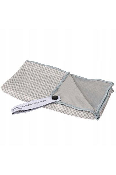 NO BRAND Prosop cu uscare rapidă Tatonka Travel Towel Bamboo S - gri