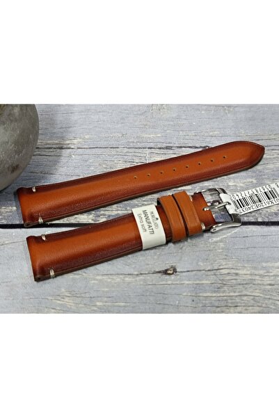 NO BRAND Curea de ceas din piele maro moale, italiană, Morellato 20 mm X6120