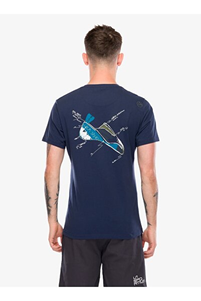 La Sportiva Tricou de alpinism Mantra - cerul nopții/cipress M