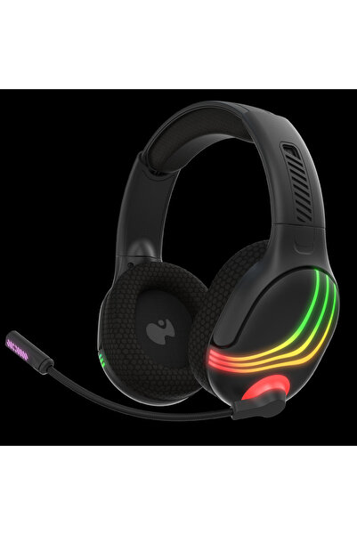 Pdp Căști de gaming wireless Afterglow Wave cu microfon pentru Xbox, PC, Negru