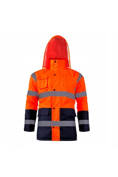 NO BRAND Jachetă de siguranță matlasată portocalie 2XL LAHTI PRO