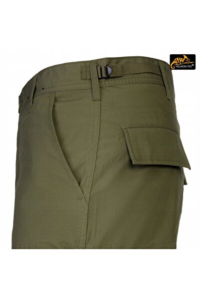 NO BRAND Pantaloni tactici de luptă pentru bărbați Helikon BDU Polycotton Rip...