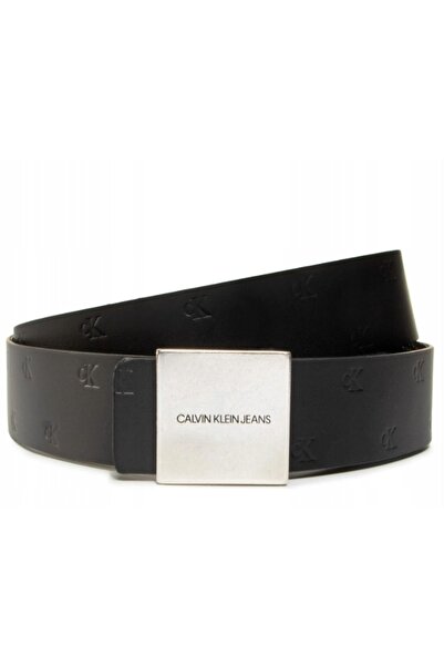 Calvin Klein Jeans Curea din piele Rev Square Plaque |   mărimea 85