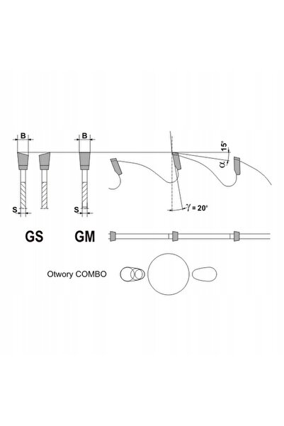 Globus Pânză de ferăstrău circular HM 350mm pentru tăiere longitudinală