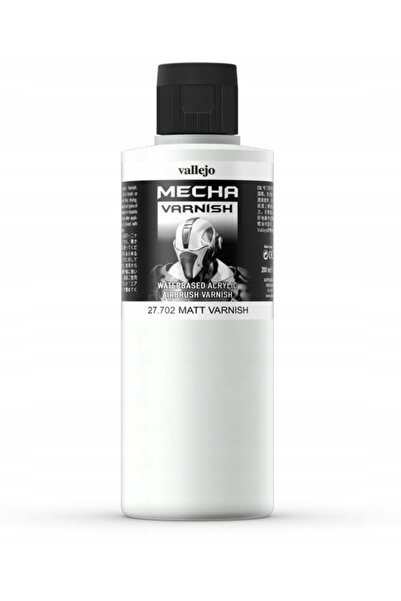 NO BRAND Vallejo 27702 Mecha Matt Varnish 200 ml. Lac