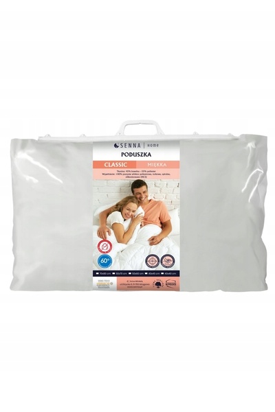 NO BRAND Pernă de dormit Senna Home 50 x 60 cm Inter Widex, culoare Alb
