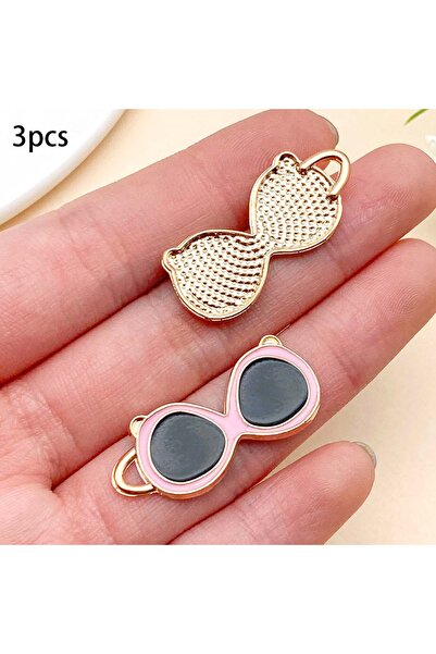 Choice6 style 5 Mix 3/9pcs Alloy Drip Oil Women's Series Pendant Accessories,...