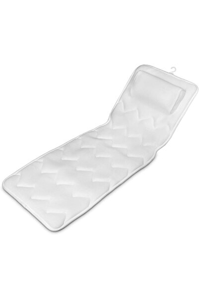 Navaris Full Body Bath Pillow - Αντιολισθητικό Μαξιλάρι / Στρώμα Μπάνιου - White