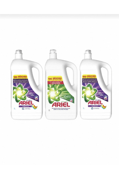 Ariel 3×5L Dero lichid. 2×5L Detergent Color + 5L Detergent Universal pentru ...