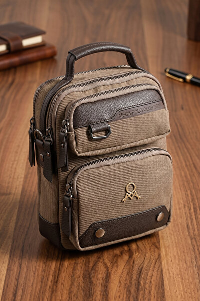 byhakan Mega 415 Shoulder Strap Handbag Crossbody Bag Shoulder Bag Earth-Brown