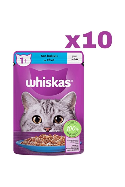 Whiskas Ton Balıklı Kedi Yaş Mama 10 Adet (1 x 85 gr)