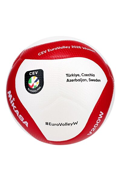 MIKASA V200W-EV-W Euro Volley Cev Özel Maç Topu (Limited Edition)