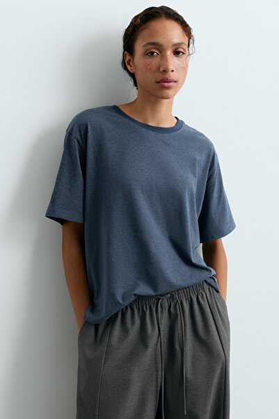 Oysho Çizgili kısa kollu t-shirt