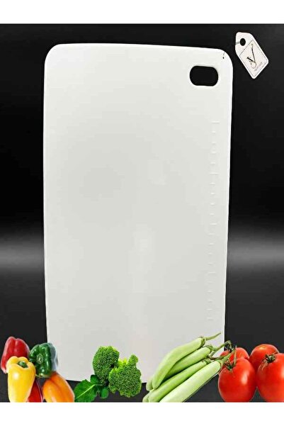 View star VIEWSTAR Flexible Plastic Cutting Board with Handle, Non-Slip Chopp...