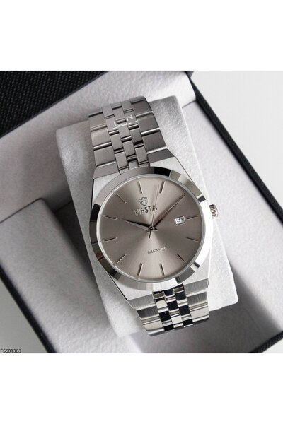 Fiesta Fs601383 Men's Wristwatch with Steel Strap
