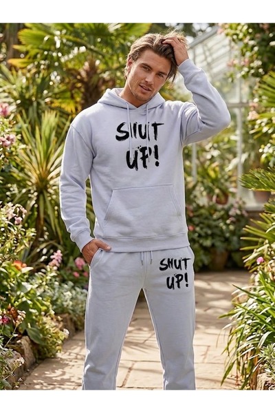 WOODROFFE Unisex  Oversize Hooded Tracksuit Set Loose Fit