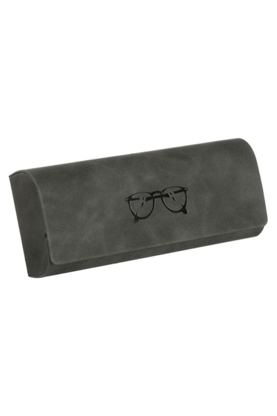 YUPY ® Grey Envelope Case with Glasses Print for Glasses