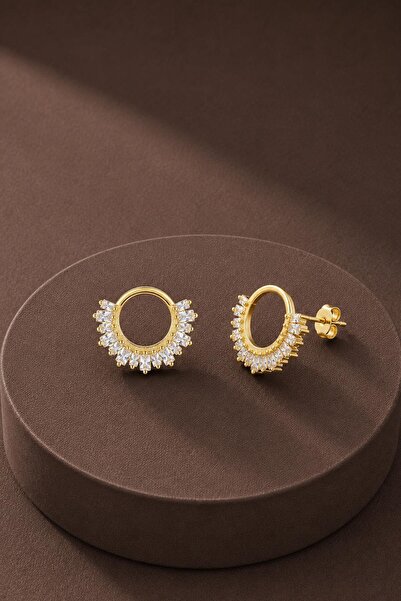 New Obsessions Cosimo Baget Stone Round Earrings