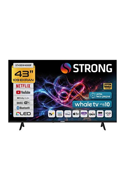 Strong ST43EW4000F Full HD 43" 109 Ekran Uydu Alıcılı Smart LED TV