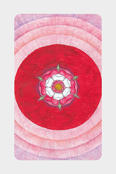 Ekorp Kitap Rose Tarot Takımı 78 Kart ve Rehber Kitap Orijinal Evrensel Baskı Oval Kenarlar Nigel Jackson