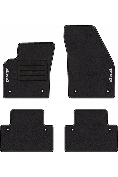 NO BRAND COVORAȘE CU BRODERIE 4X4 PENTRU VOLVO S40 II (2004 - 2012) SET LUX