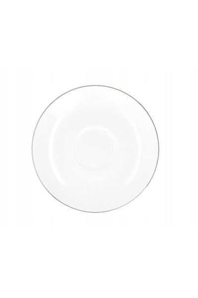 NO BRAND Vas oval din porțelan alb City 33cm Platinum line