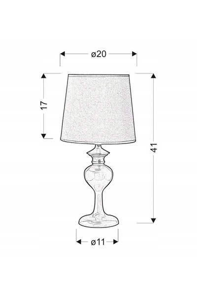 Candellux Lampă de masă BERKANE E14 40W Portocaliu