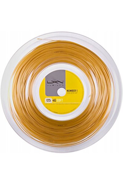 NO BRAND Luxilon 4G Soft 1.25 galben corzi de tenis rolă completă 200m