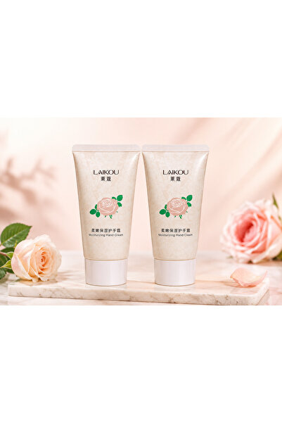 LAIKOU Rose Oil Moisturizing Hand Cream – 2 Pack
