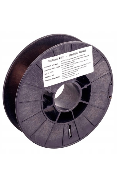 NO BRAND Sârmă de sudură CuSi3 pentru lipire 0,8mm 2 KG - SPOOL D200