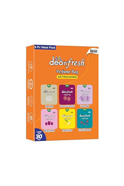 Generic Brand AVL Deo N Fresh Air Freshener Pack of 6 | Assorted Fragrances |...