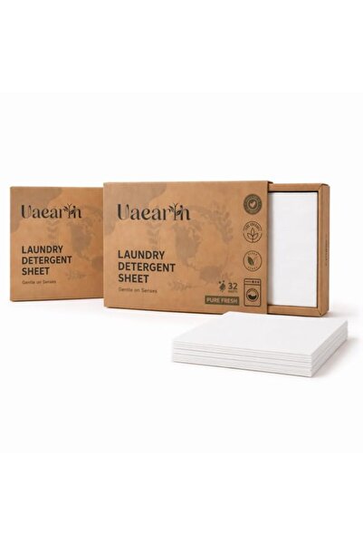 Generic Brand UAEarth, Eco Friendly Laundry Detergent Sheets, 64 Sheets, Unsc...