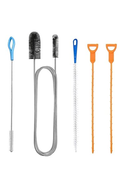 Generic Brand Drain Unblocker and Cleaner Tool 5PCS Shower Drain Unblocker, M...
