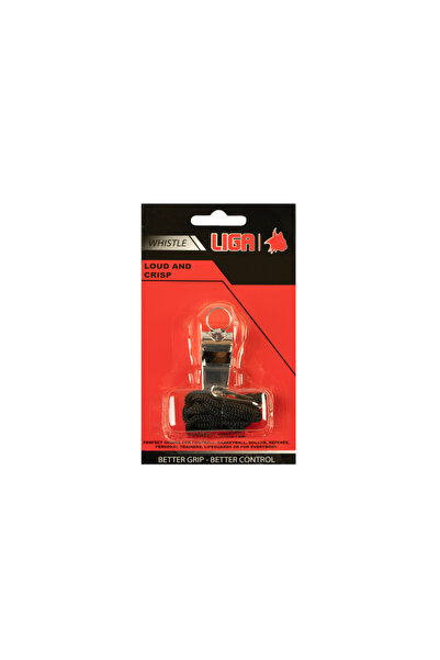 Liga Sport Σφυρίχτρα μεταλλική με κορδόνι (Metallic whistle with lanyard) LIG...