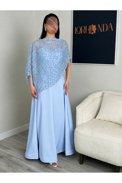 ASOS Judy's Sky Blue Dress with Special Design