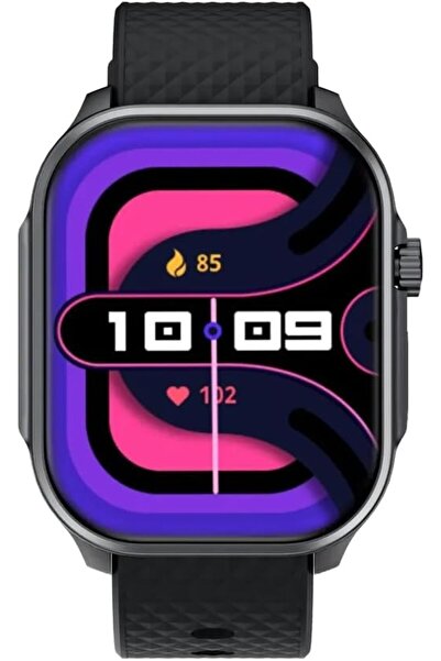TECNO Watch 3 Active Sesli Görüşme Akıllı Saat Siyah (Tecno Türkiye Garantili)
