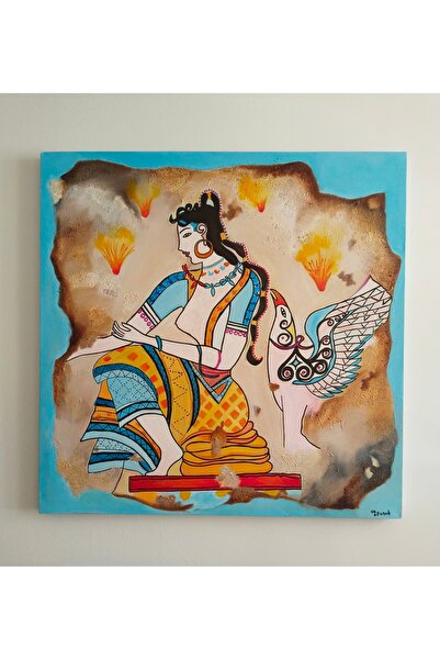 Kanvas yağlıboya tablo. 80x80