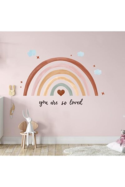 Generic Brand 1pcsRainbows Wall Decal, Boho Rainbow Stickers Large Rainbow Wa...