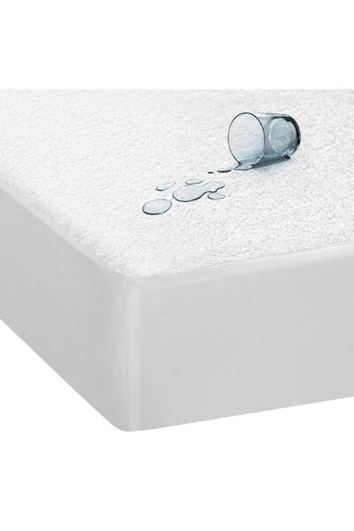 Generic Sleep Well Hotel Quality Fitted Waterproof Terry Mattress Protector 3...