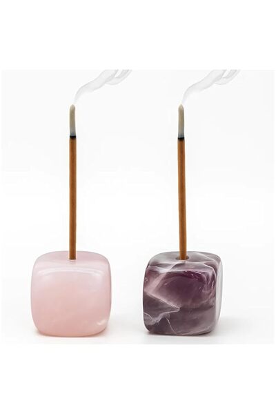 Generic Brand X spring Ceramic Incense Stick, 2 PCS Multi-Functional Ash Catc...