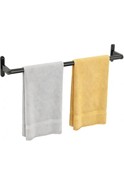 Generic KLJKPA 24 Inch Matte Black Towel Bar for Bathroom, Towel Racks for Ba...