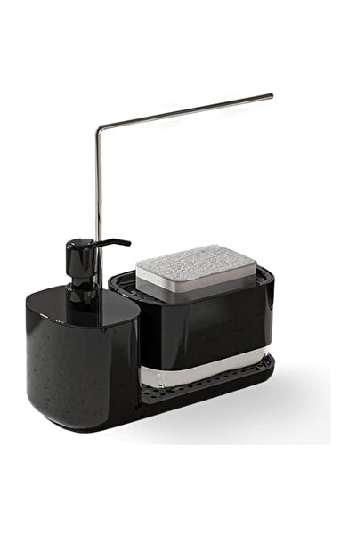 Generic 4-in-1 Kitchen Soap Dispenser Set with Tray, Sponge Holder & Dishclot...