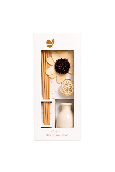 Generic Brand Reed Diffuser Set with Ceramic Flower Vase -Ceramic Vase | Lave...