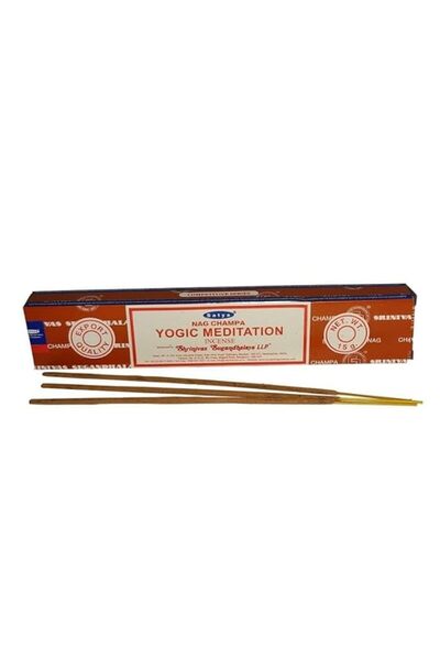 Generic Satya Yogic Meditation Incense Sticks, Premium Quality Brown and Gold...