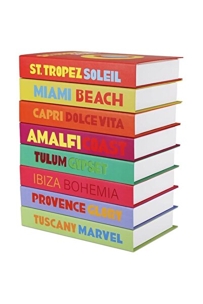 Generic LUCKY-D 8 Pcs Fake Books for Decoration,Designer Luxury Modern Fake D...