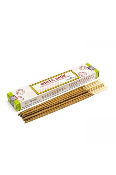 Generic Brand White Sage Hand-Rolled Masala Incense Sticks, Traditional India...