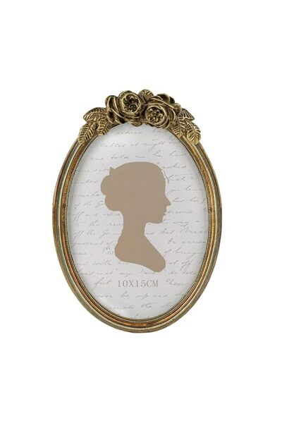 Generic Brand Sunlit Vintage Picture Frame 4x6 Inch, Oval Antique Photo Frame...