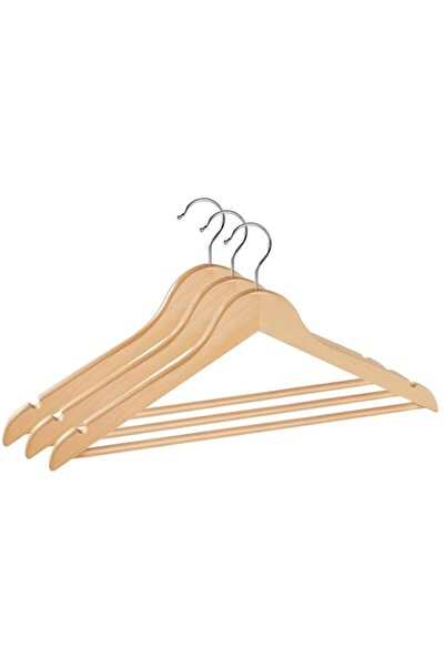 Generic MOMENT 3 Pack Wide Shoulder Suit Hangers, Smooth Finish Solid Plastic...