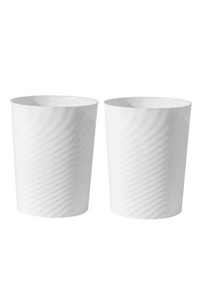 Generic UUJOLY Plastic Small Trash Can Wastebasket, Garbage Container Basket ...